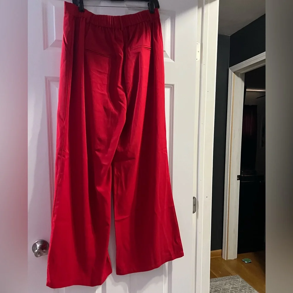 NWOT! Women’s Amazon XL Elegant Red Women's Pants - Picture 9 of 9